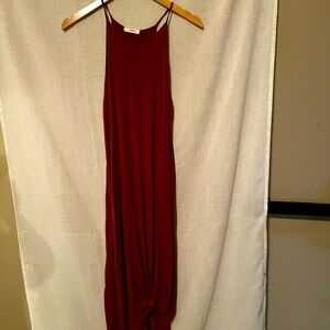 Cherish Halter Maxi Dress Size S